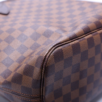 Neverfull W/Wallet MM Damier Ebene