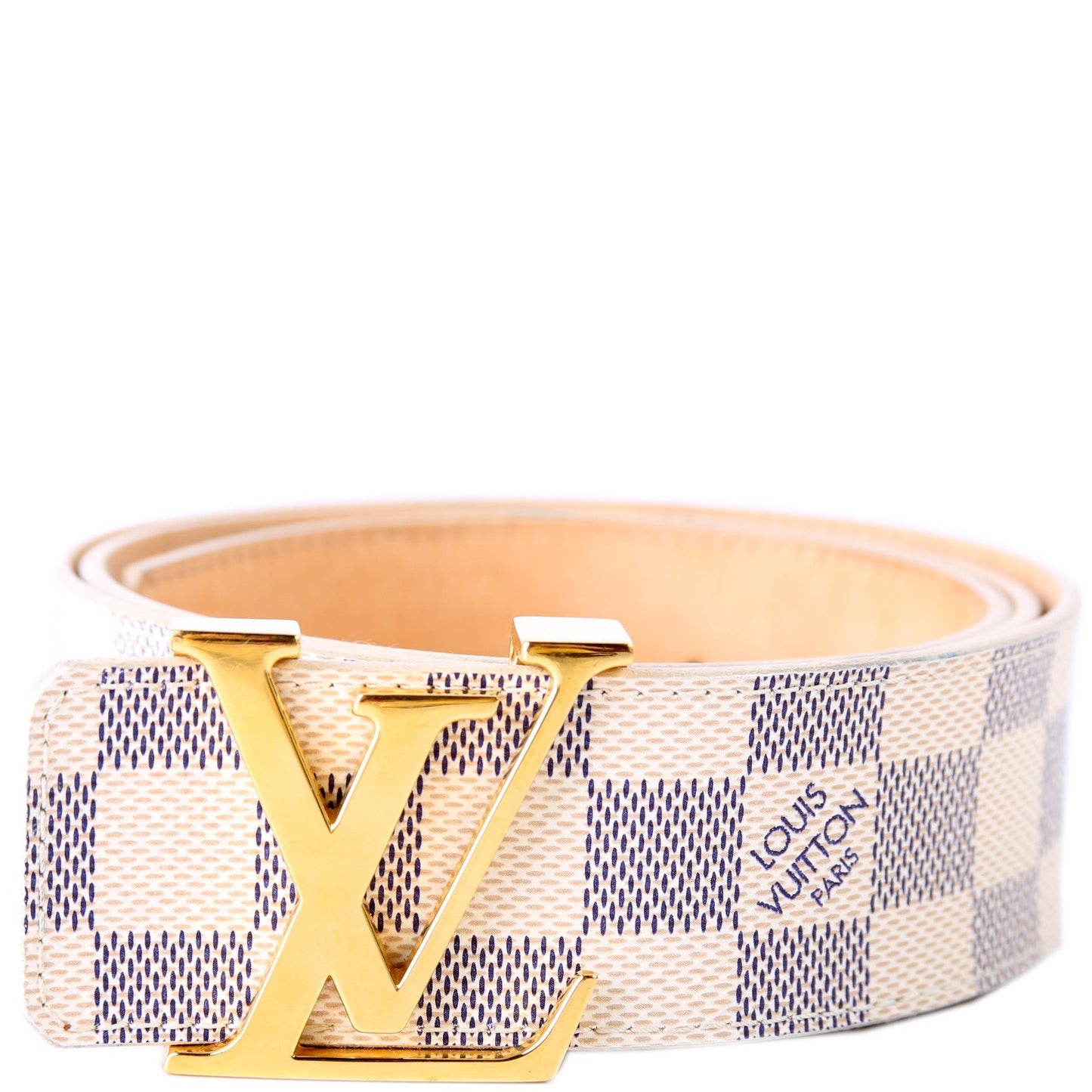 LV Initiales 40 MM Azur Belt Size 85/34