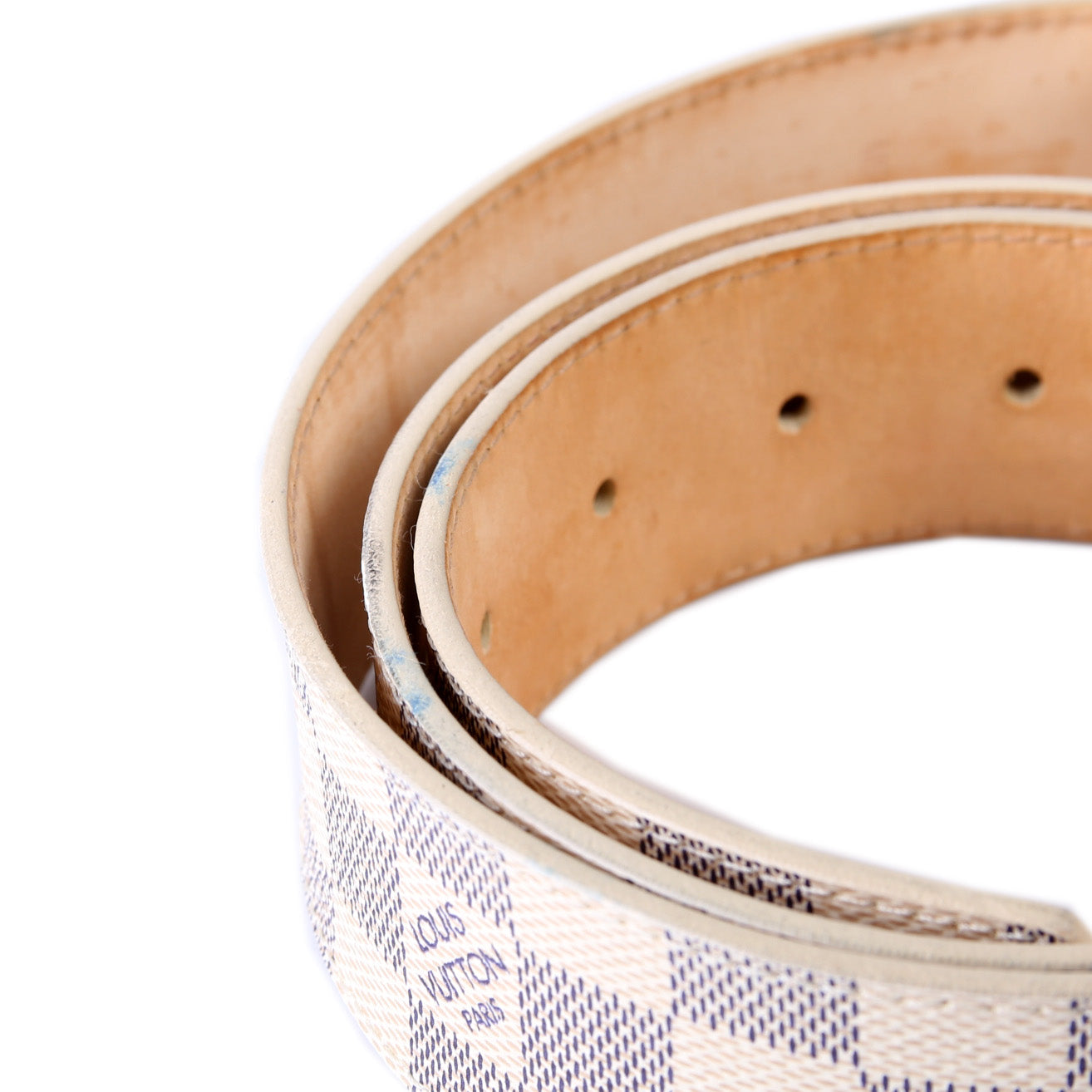 LV Initiales 40 MM Azur Belt Size 85/34