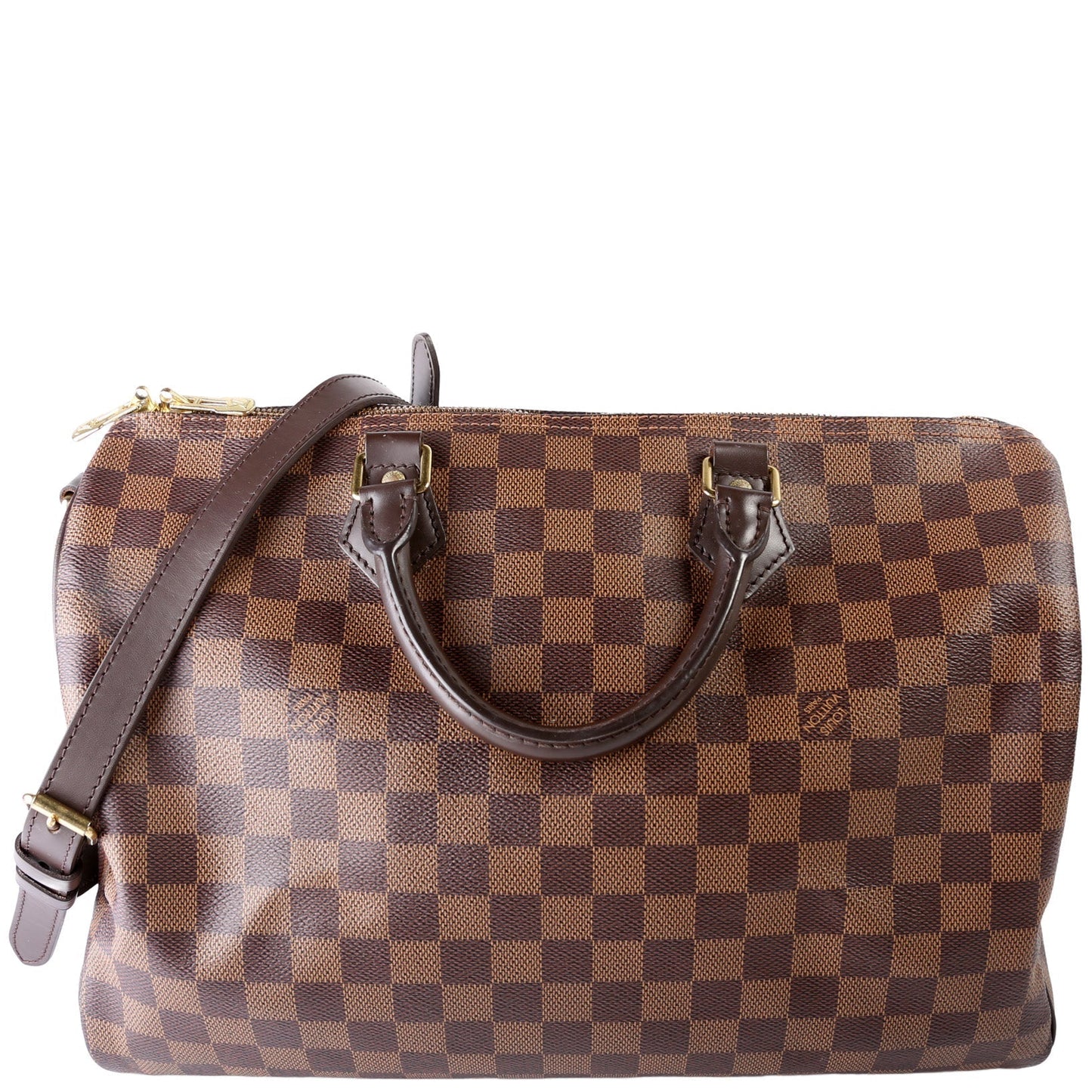 Speedy 35 Bandouliere Damier Ebene