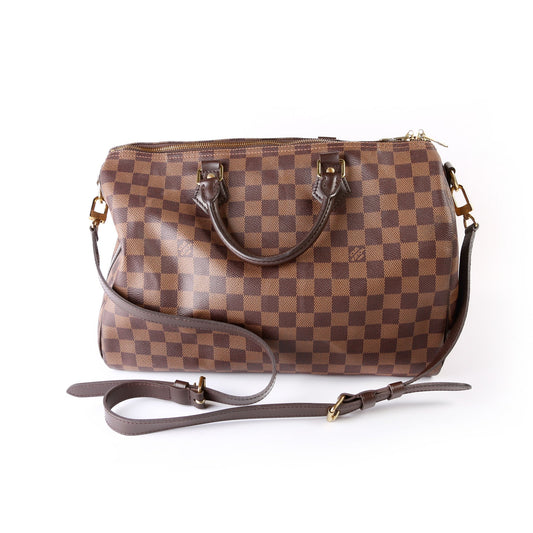 Speedy 35 Bandouliere Damier Ebene