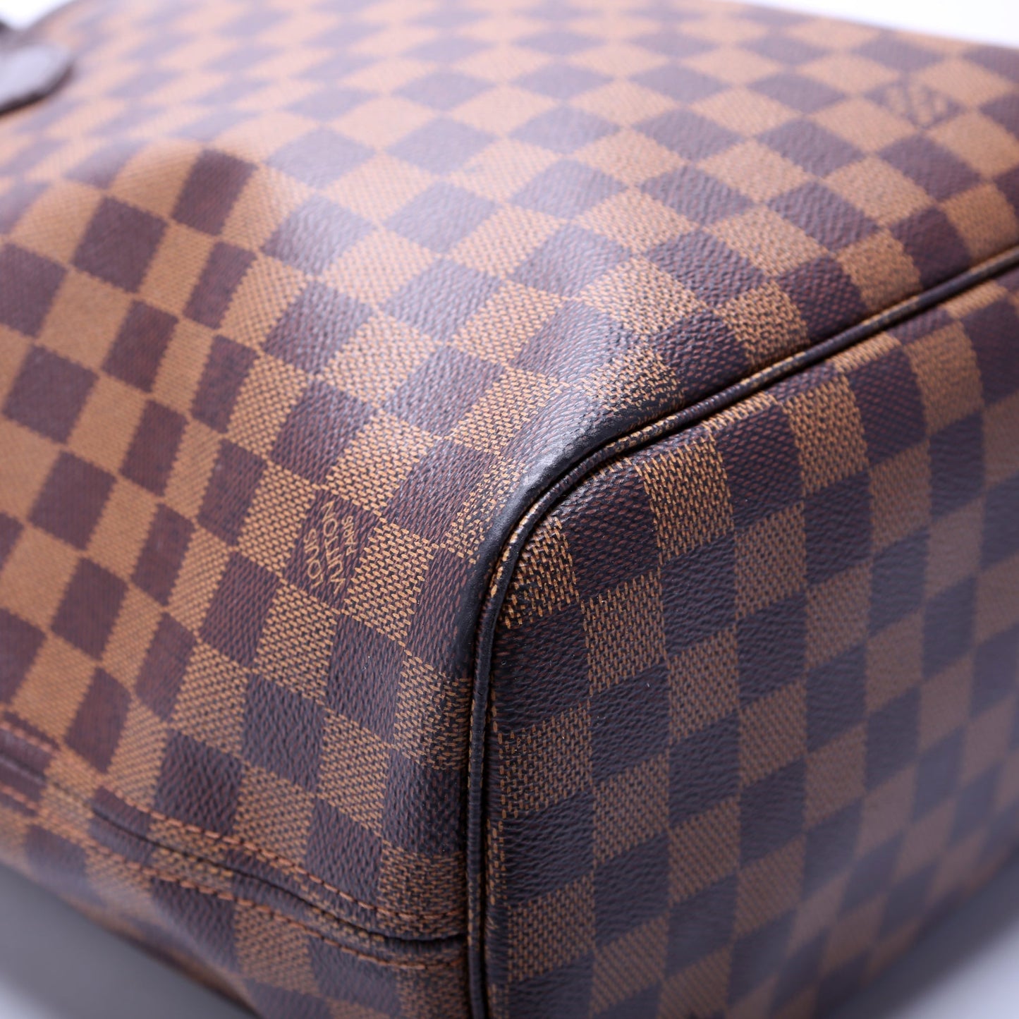 Neverfull w/ Wallet MM Damier Ebene