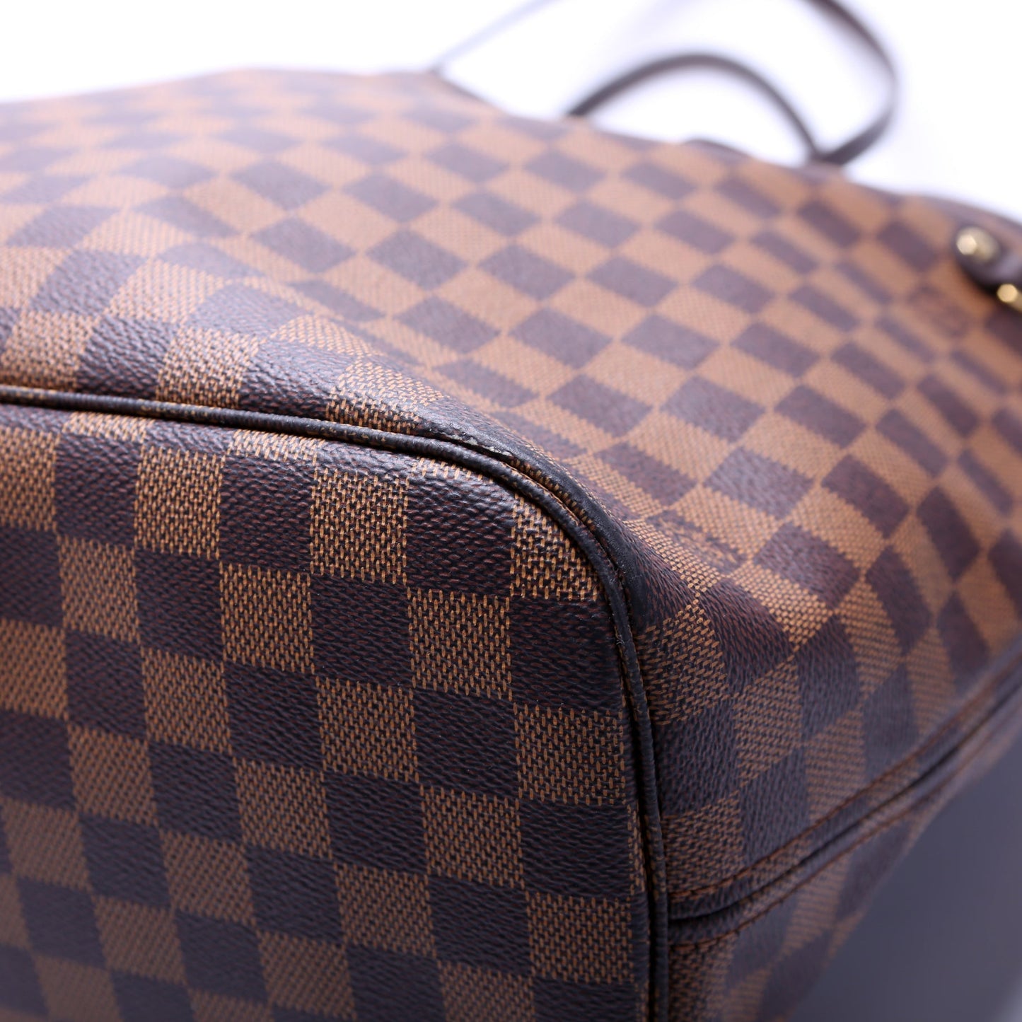 Neverfull w/ Wallet MM Damier Ebene