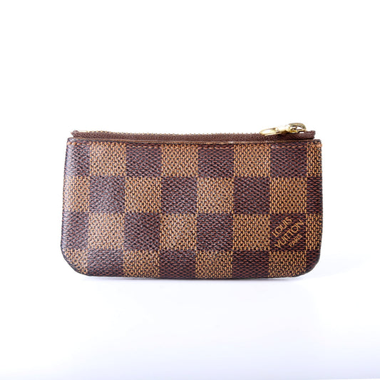 Pochette Cles Damier Ebene