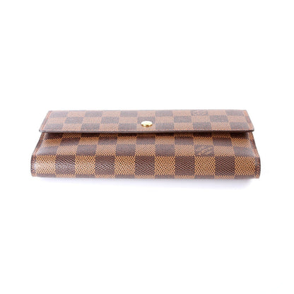 Porte Tresor International Wallet Damier Ebene