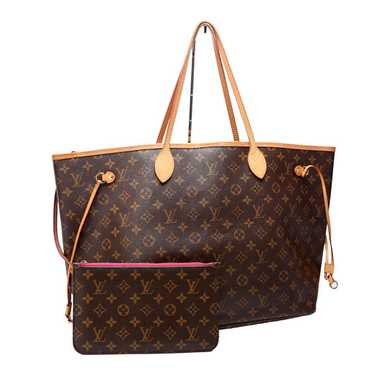 Neverfull w/Wallet GM Monogram