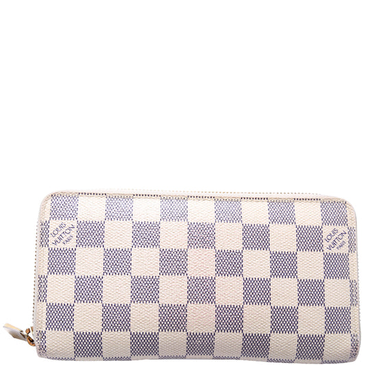 Zippy Wallet Damier Azur