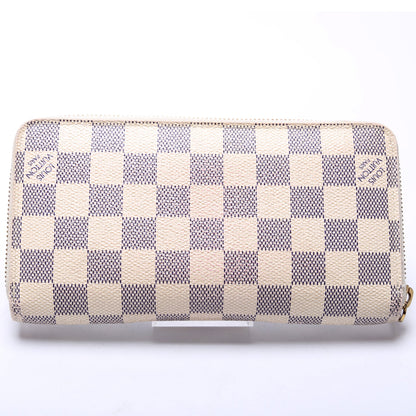 Zippy Wallet Damier Azur