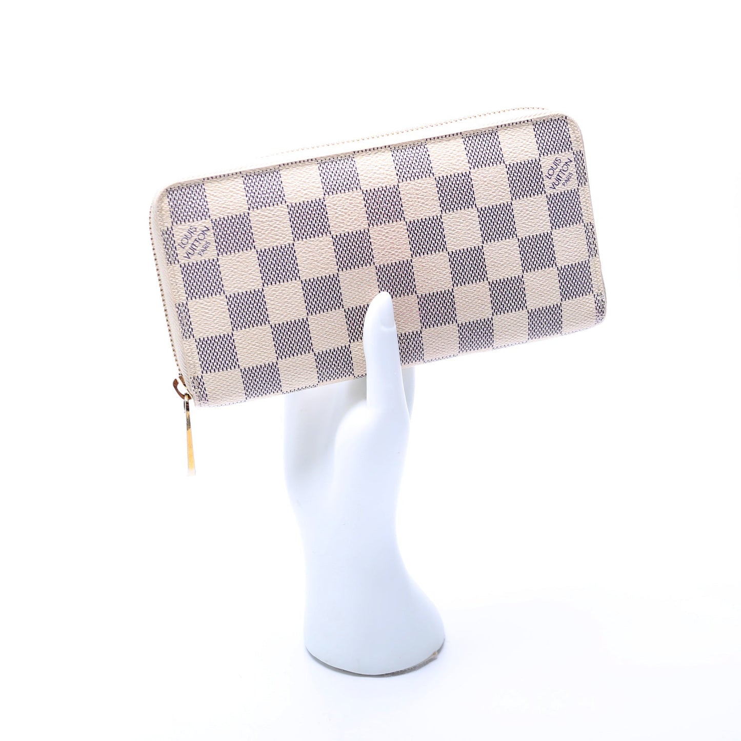 Zippy Wallet Damier Azur