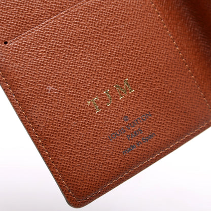 Pocket Agenda Cover Monogram