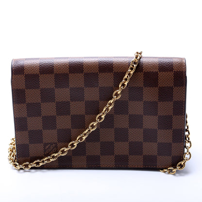 Vavin Chain Wallet Damier Ebene