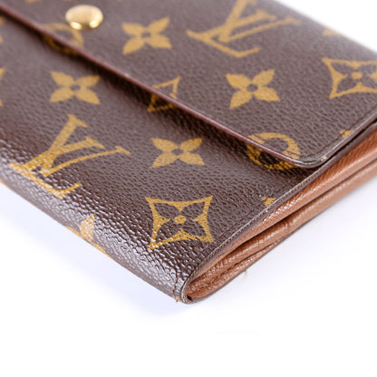 Porte Tresor Sarah Wallet Monogram