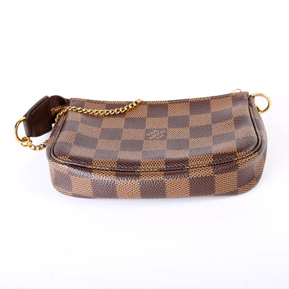 Pochette Accessories Mini Damier Ebene