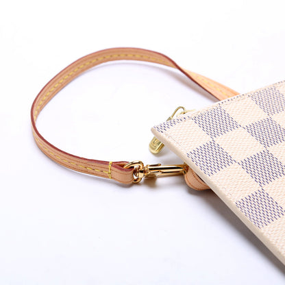 Pochette Only Neverfull Damier Azur