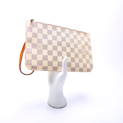 Pochette Only Neverfull Damier Azur