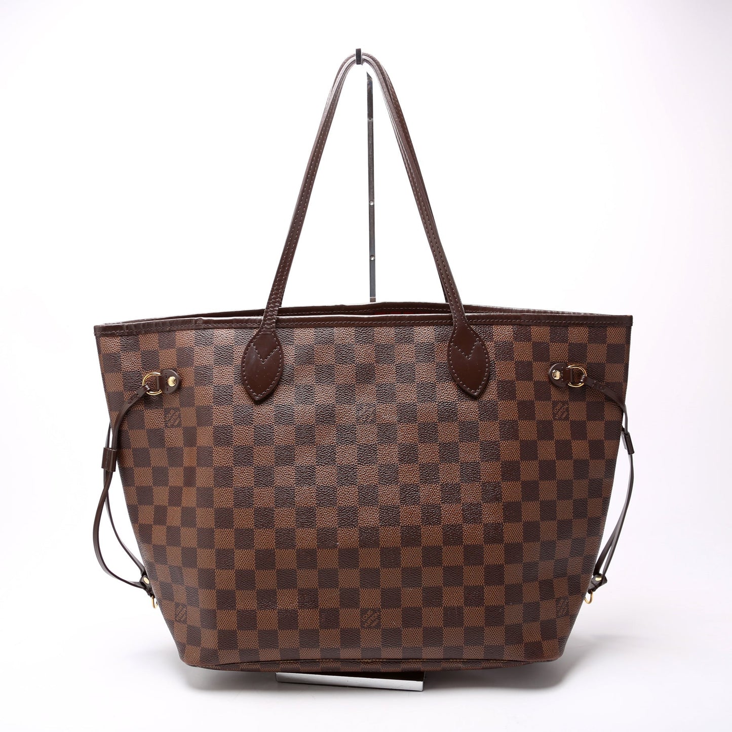 Neverfull With Wallet MM Damier Ebene