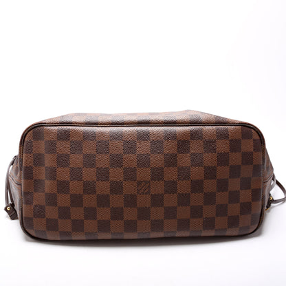 Neverfull With Wallet MM Damier Ebene