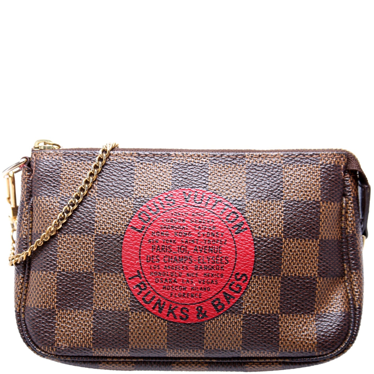 Pochette Access Mini Damier Ebene T&B