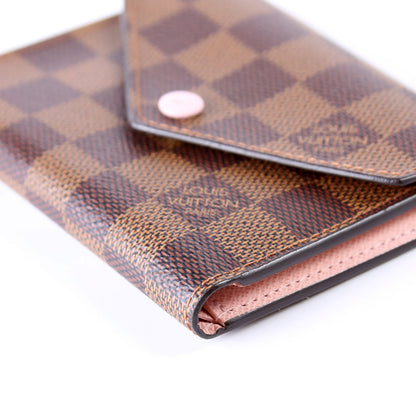 Victorine Wallet Damier Ebene