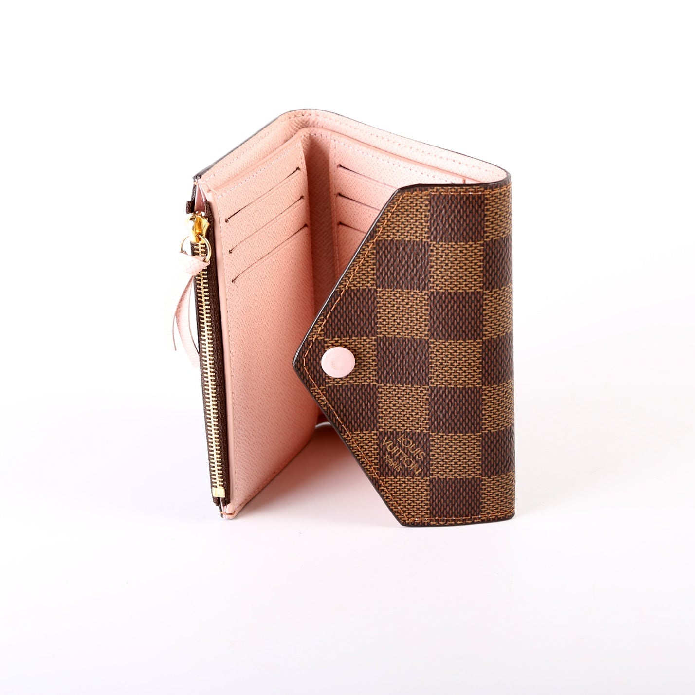 Victorine Wallet Damier Ebene