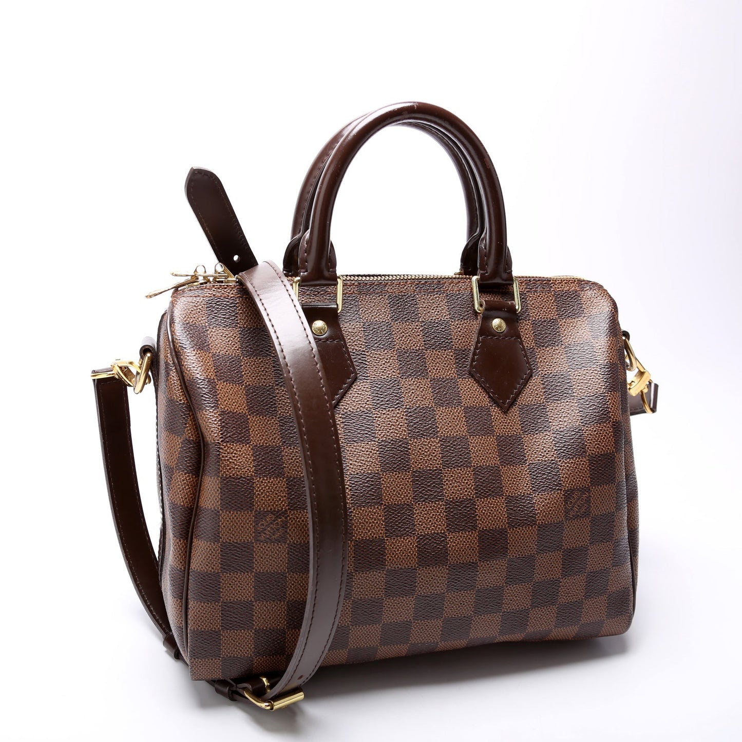 Speedy 25 Bandouliere Damier Ebene