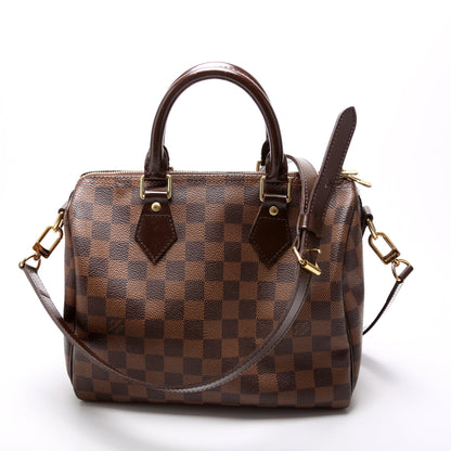 Speedy 25 Bandouliere Damier Ebene