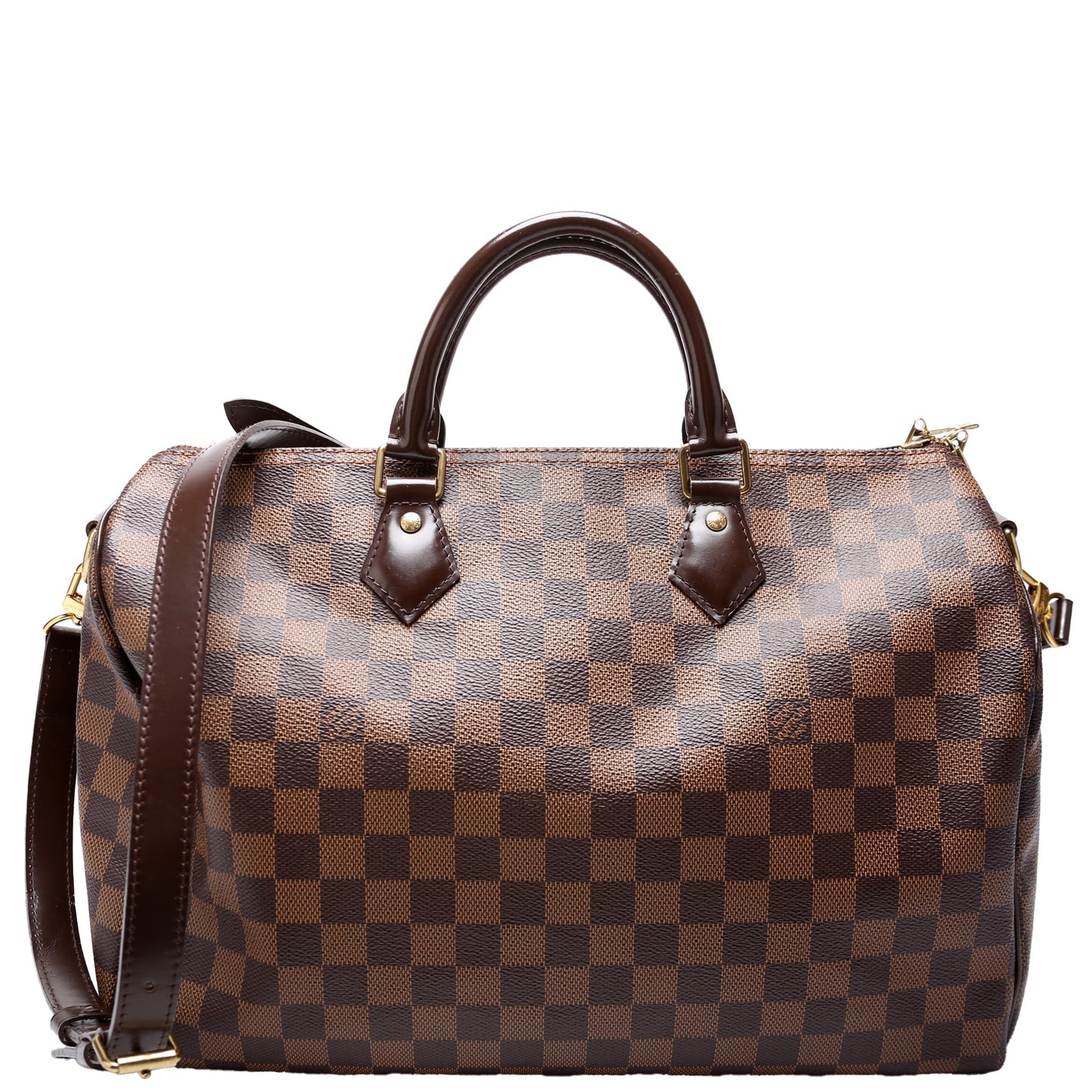 Speedy 35 Bandouliere Damier Ebene