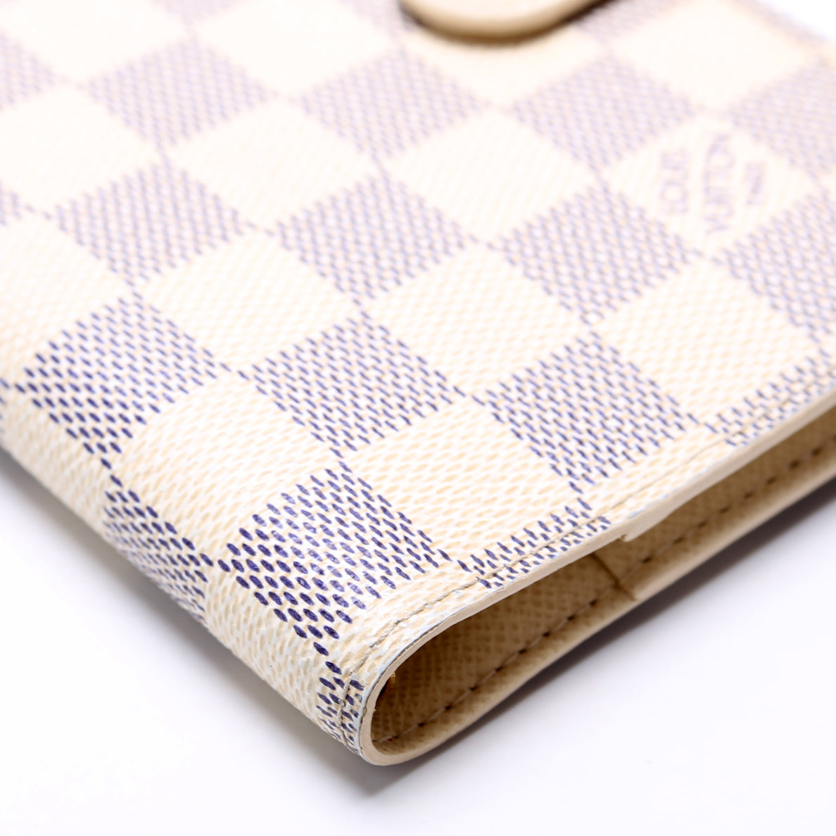 Agenda Small Ring Damier Azur