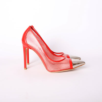 Urban Twist PVC/Mesh Pumps Size 35.5