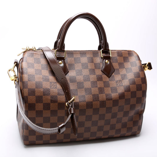 Speedy 30 Bandouliere Damier Ebene