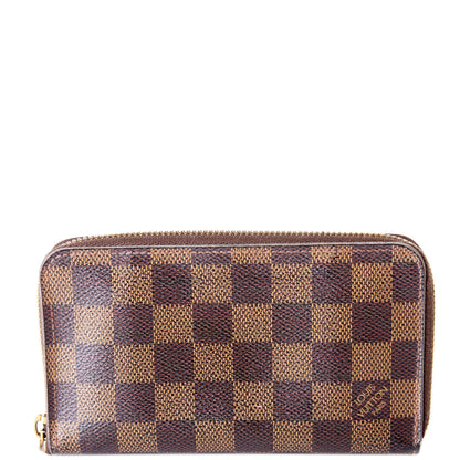 Zippy Compact Wallet Damier Ebene