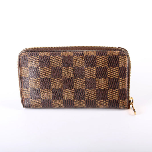 Zippy Compact Wallet Damier Ebene