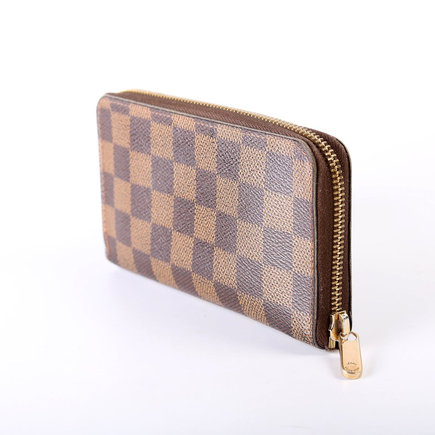 Zippy Compact Wallet Damier Ebene