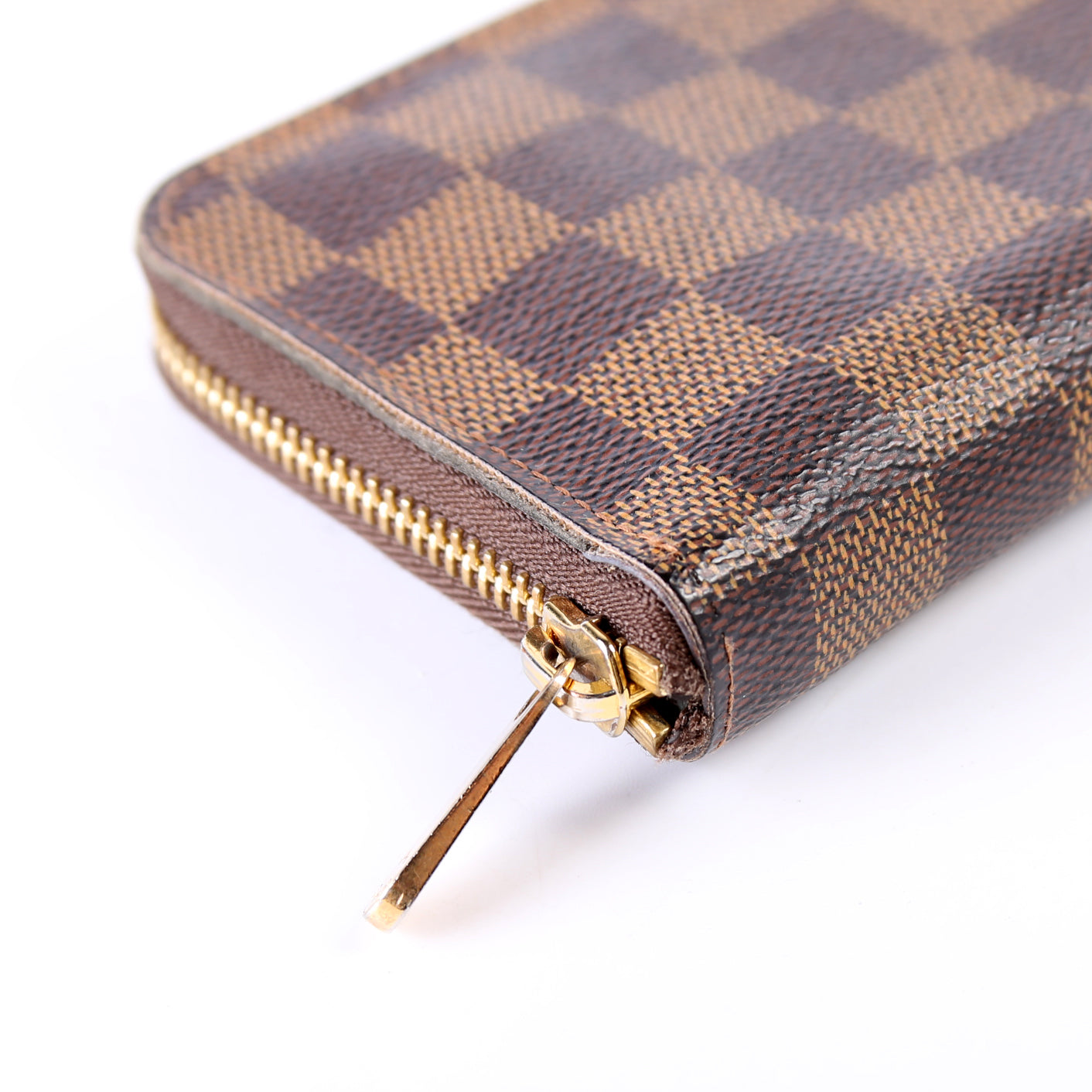 Zippy Compact Wallet Damier Ebene