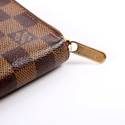 Zippy Compact Wallet Damier Ebene