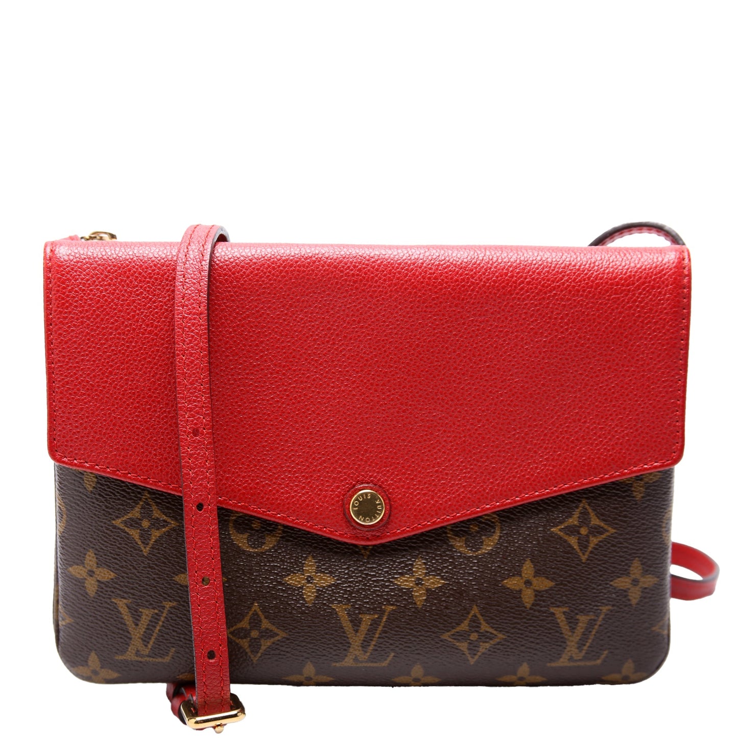 Pochette Twice Monogram Red