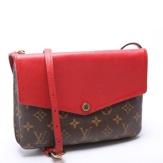 Pochette Twice Monogram Red