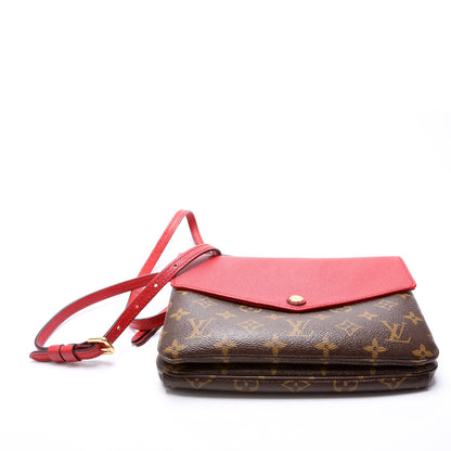 Pochette Twice Monogram Red