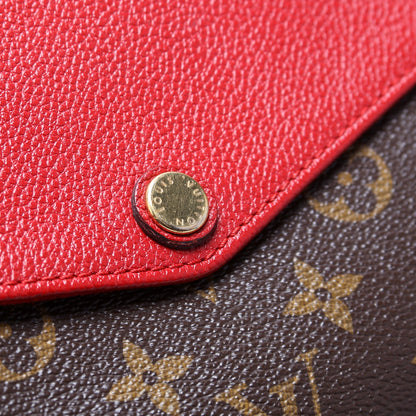 Pochette Twice Monogram Red