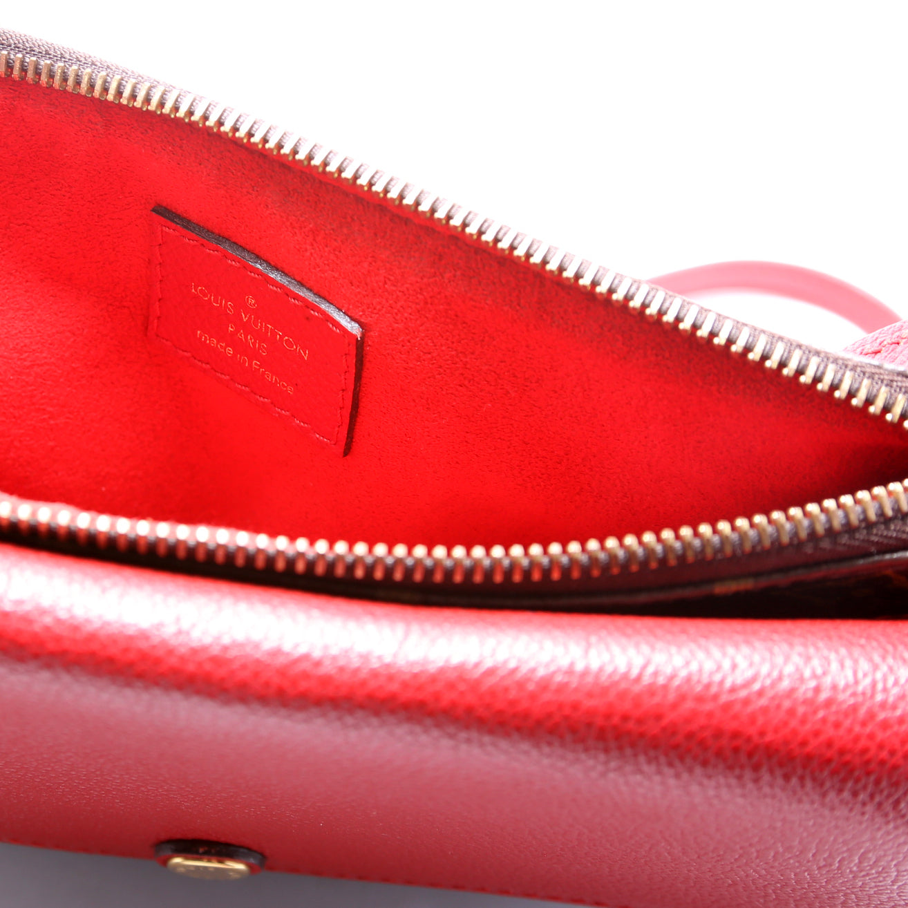 Pochette Twice Monogram Red