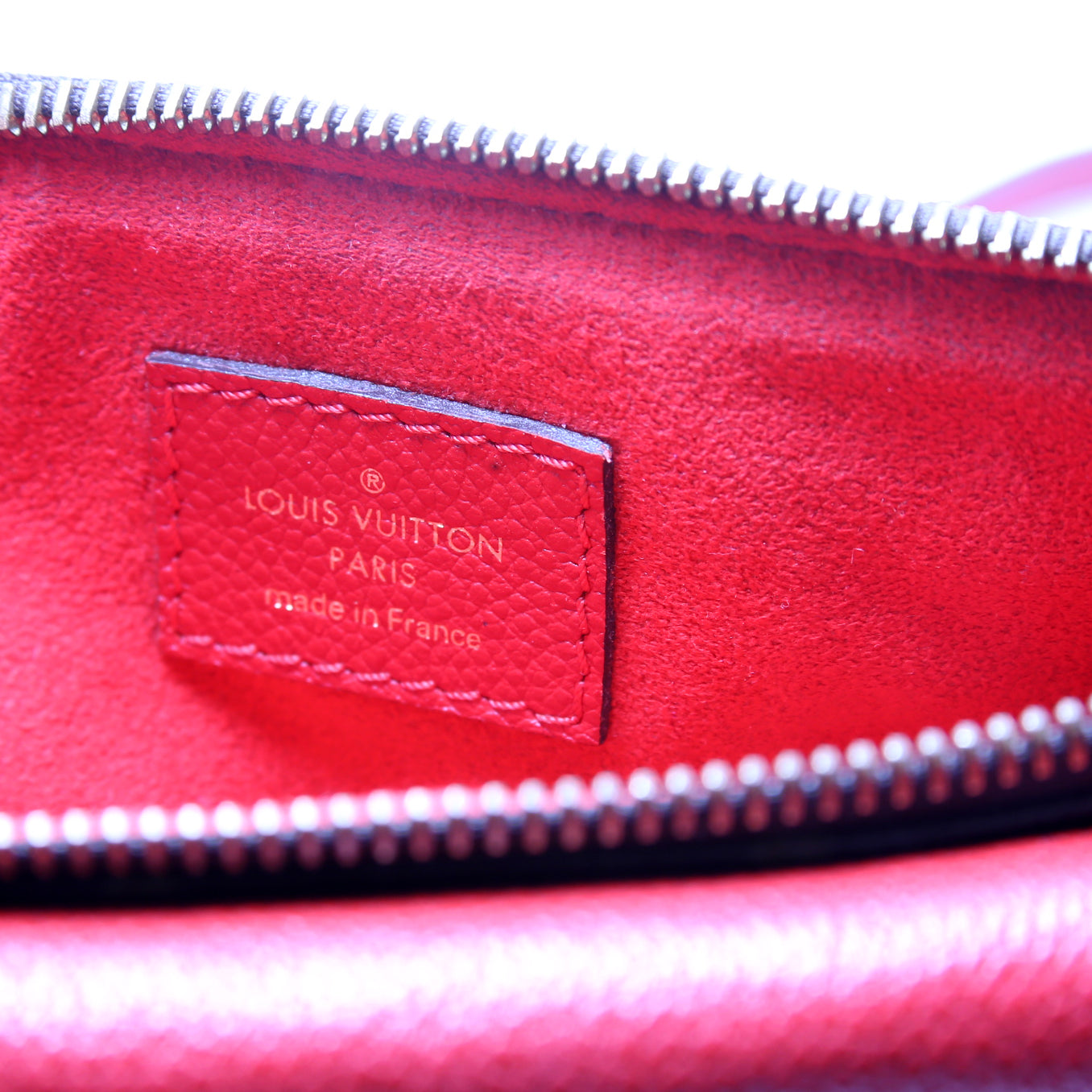 Pochette Twice Monogram Red