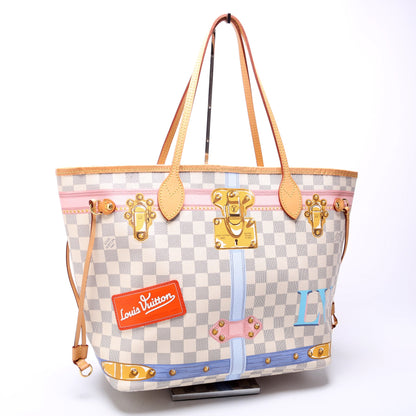 Neverfull MM Summer Trunks Damier Azur