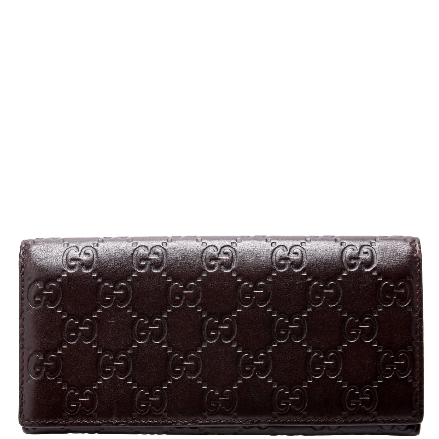 233154 Guccissima Continental Wallet Brown