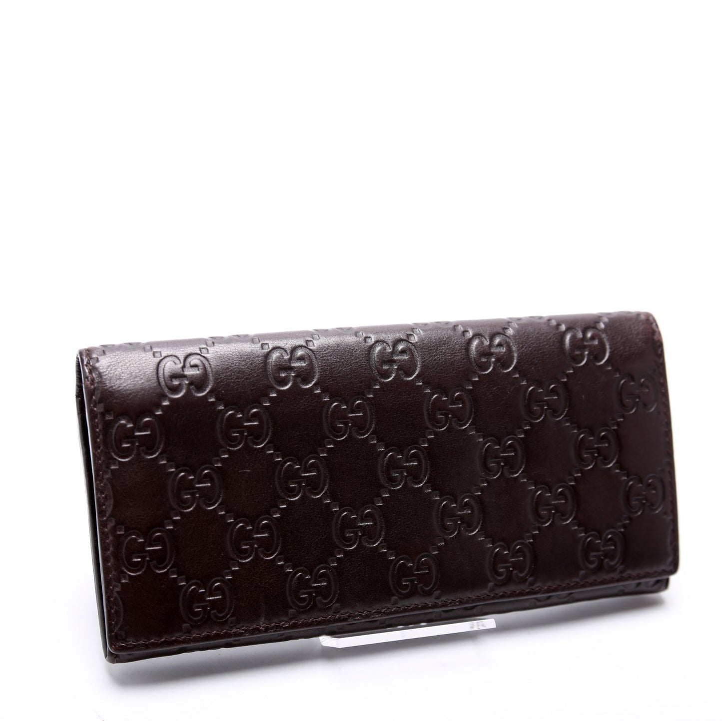 233154 Guccissima Continental Wallet Brown