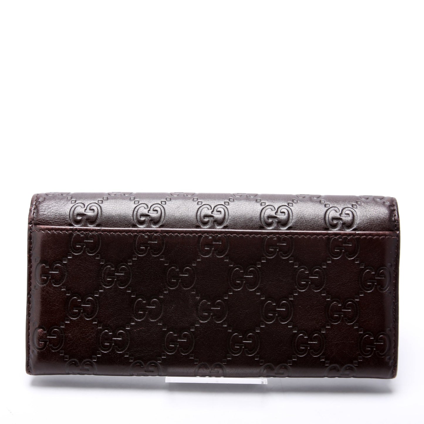 233154 Guccissima Continental Wallet Brown