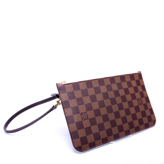 Pochette Only Damier Ebene Neverfull Pink