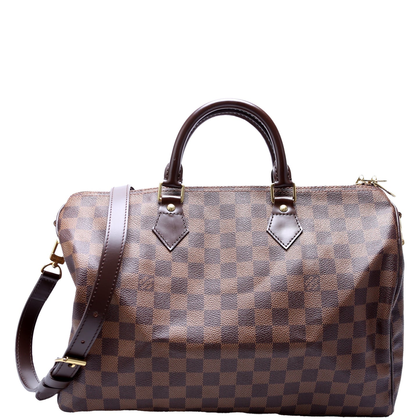 Speedy 35 Bandouliere Damier Ebene