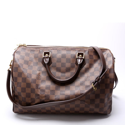 Speedy 35 Bandouliere Damier Ebene