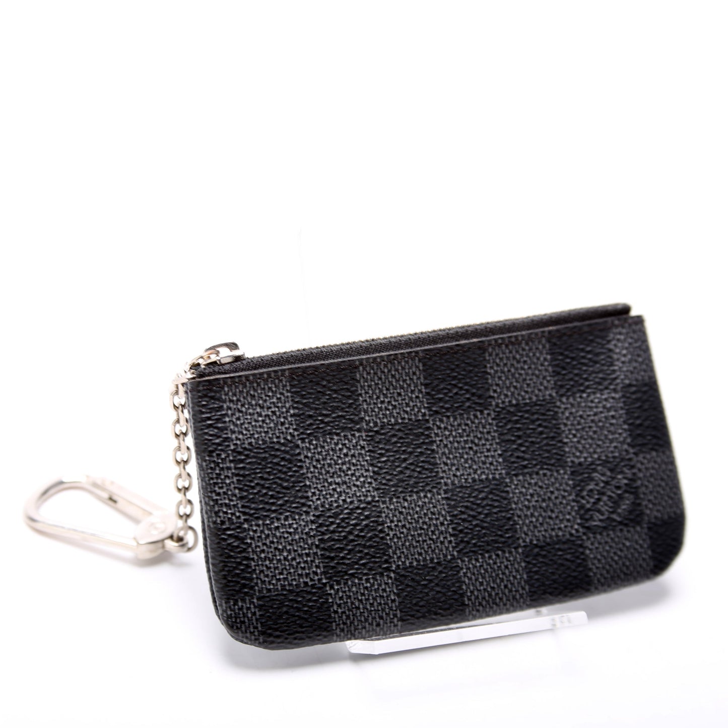 Pochette Cles Damier Graphite