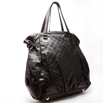 Full Moon Guccissima Tote Black